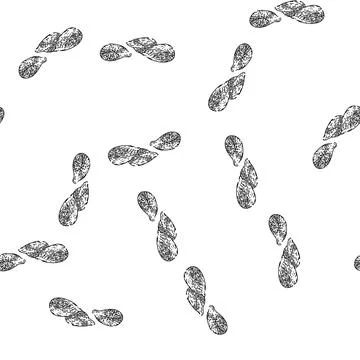 Seamless pattern maize corn sketch hand drawn Stock Illustration
