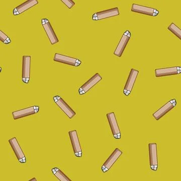 Seamless pattern makeup foundation cream cartoon vector Stock Illustration