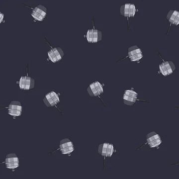Seamless pattern making double boiler pan cartoon vector Stock Illustration
