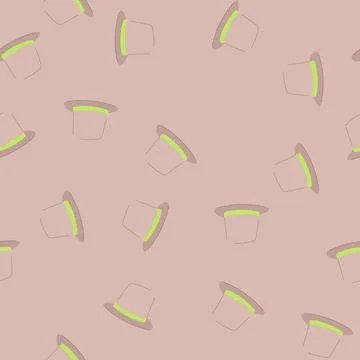 Seamless pattern man cylinder hat cartoon vector Stock Illustration