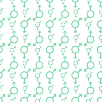 Seamless pattern man gender sign Gay homosexuality イラスト素材