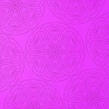 Seamless pattern with mandala element. Vintage decorative elements.  Islam, A Stock Photos