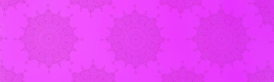 Seamless pattern with mandala element. Vintage decorative elements.  Islam, A Stock Photos