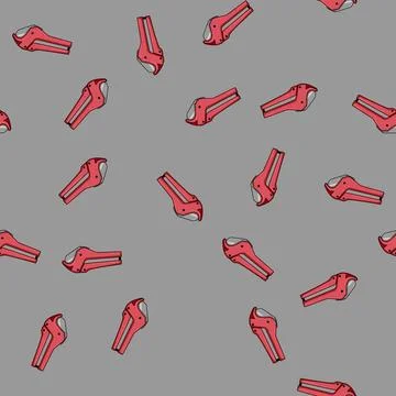 Seamless pattern manual pipe cutter cartoon vector Stock Illustration