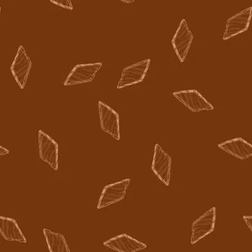 Seamless pattern maple phone case wooden cartoon vector Stock Illustration