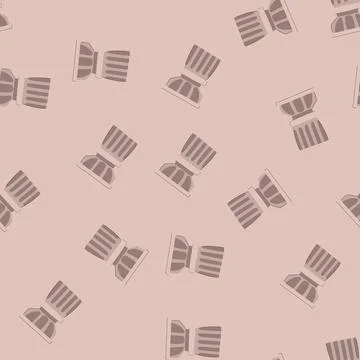 Seamless pattern marble column ancient cartoon vector 库存插图