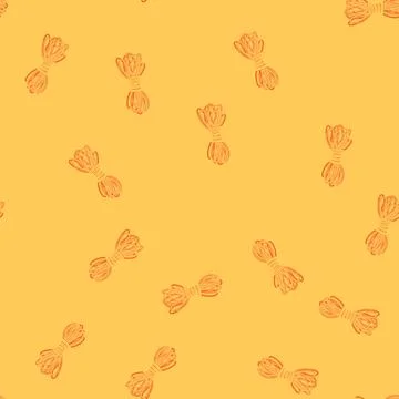 Seamless pattern marine rope cartoon vector Illustrazione stock
