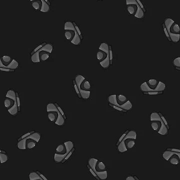 Seamless pattern maritime pirate hat cartoon vector Illustrazione stock