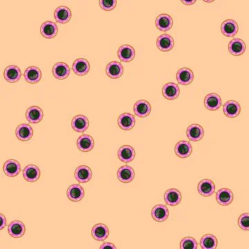 Seamless pattern mask party glasses cartoon vector Stock Illustration