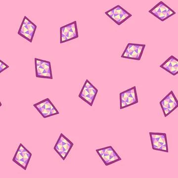 Seamless pattern mat wool carpet cartoon vector 스톡 일러스트