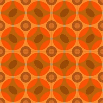 Seamless pattern. Maybe used in cafe, coffee themes. Vector EPS10 illustratio Stock Illustration