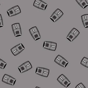 Seamless pattern meal aerogrill cooking cartoon vector Stock Illustration