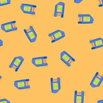 Seamless pattern measure level tool cartoon vector 스톡 일러스트