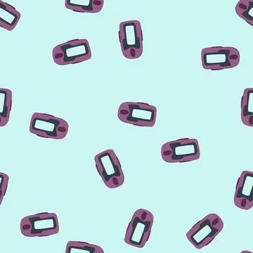 Seamless pattern measurement pulse oximeter cartoon vector 스톡 일러스트