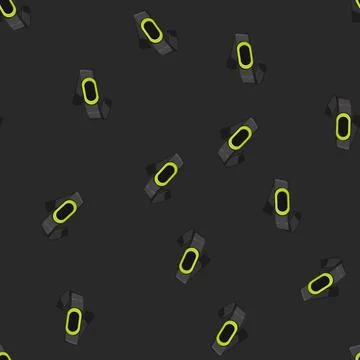 Seamless pattern medicine heart rate monitor cartoon vector Stock Illustration