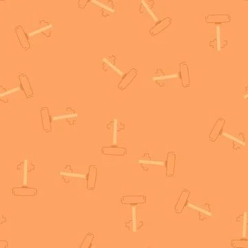 Seamless pattern medieval key vintage cartoon vector Stock Illustration