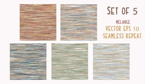 Seamless Pattern Melange Dye Marl Texture Blend. Muted Earth Tones Boho Summer Stock Illustration