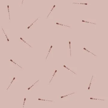 Seamless pattern melody flute cartoon vector 스톡 일러스트
