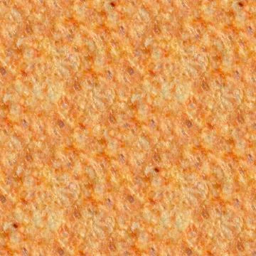 Seamless pattern of melted toasted cheese Stock Photos