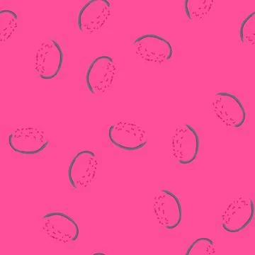 Seamless pattern memory sleep mask eye cartoon vector Stock Illustration