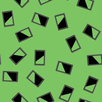 Seamless pattern memory ssd storage cartoon vector 库存插图