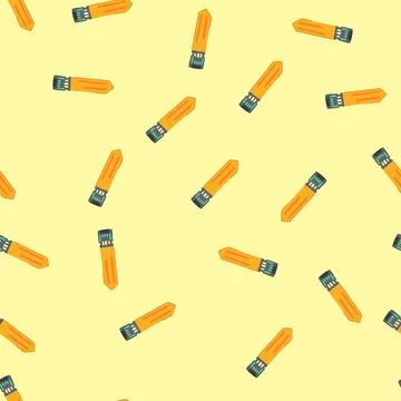 Seamless pattern merlot soil moisture sensor cartoon vector Stock Illustration