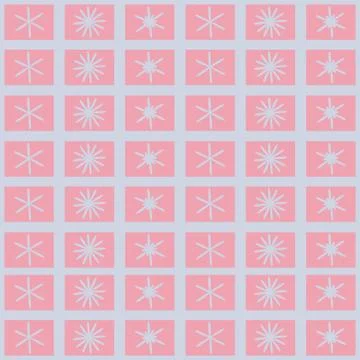 Seamless pattern Merry Christmas and Happy New Year. Stock Illustration