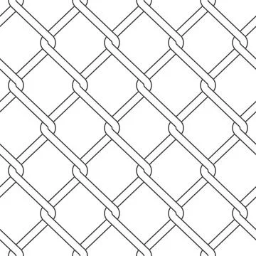 Seamless pattern with mesh netting Stock Illustration