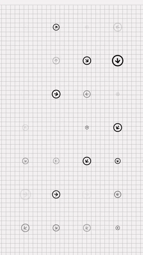 Seamless pattern meshed background with circles. animation. small, black and Stock Footage 320958356