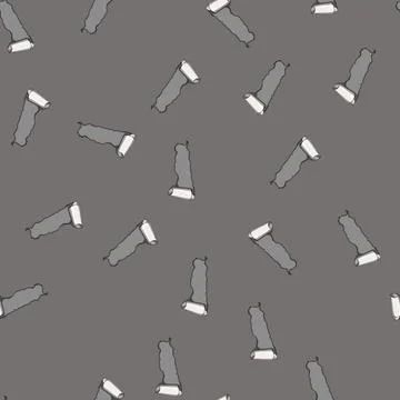 Seamless pattern message torn paper cartoon vector Stock Illustration