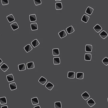 Seamless pattern metal cufflinks cartoon vector 库存插图
