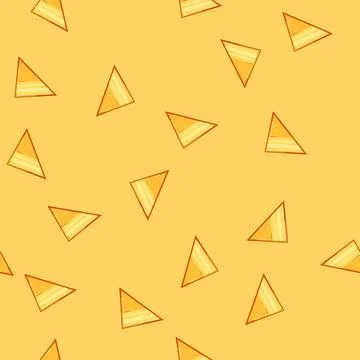 Seamless pattern metal gold game button cartoon vector Stock Illustration