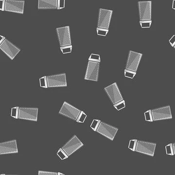 Seamless pattern metal grater cooking cartoon vector Stock Illustration