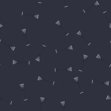 Seamless pattern metal pedant lights cartoon vector Stock Illustration