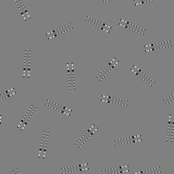 Seamless pattern metal step ladder safety cartoon vector イラスト素材