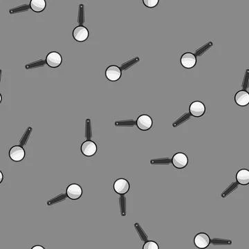 Seamless pattern meteorology reading magnifier cartoon vector Illustrazione stock