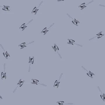 Seamless pattern mill wind turbine home use cartoon vector Illustrazione stock