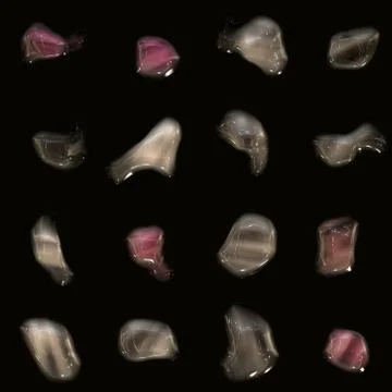 Seamless  pattern  with mineral collection Stock Illustration