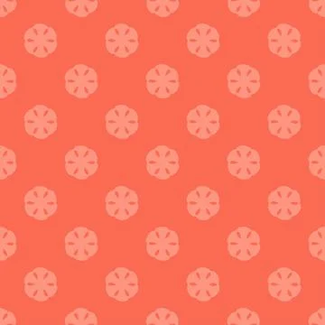 Seamless pattern in minimalists style. Vector illustration. Floral texture. Stock Illustration
