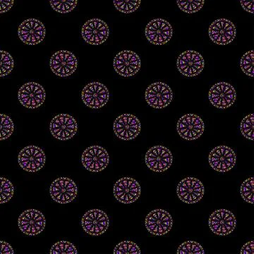 Seamless pattern in minimalists style. Vector illustration. Stock Illustration