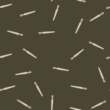 Seamless pattern mist tongue depressor cartoon vector イラスト素材