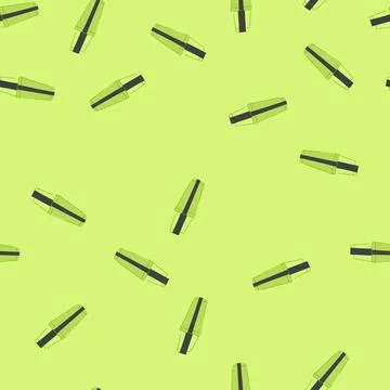 Seamless pattern mix cocktail shaker cartoon vector 库存插图
