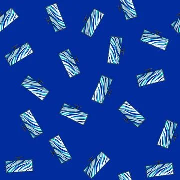 Seamless pattern mockup tv screen cartoon vector Illustrazione stock