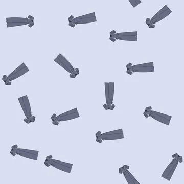 Seamless pattern model evening dress cartoon vector イラスト素材