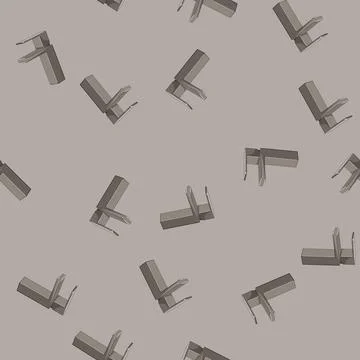 Seamless pattern modern bathroom faucet cartoon vector Stock Illustration