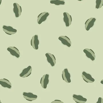 Seamless pattern modern decorative bowl cartoon vector Stock Illustration