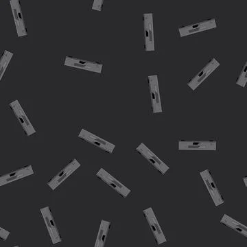 Seamless pattern modern dvd player cartoon vector 库存插图