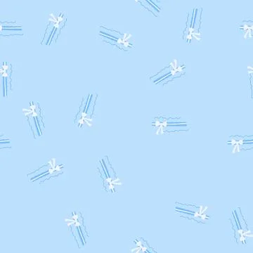 Seamless pattern modern garter wedding cartoon vector Stock Illustration