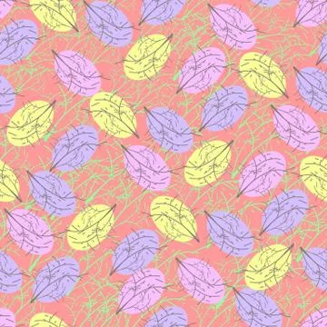 Seamless pattern with modern geometric colorful decoration. Decoration Elemen Stock Illustration