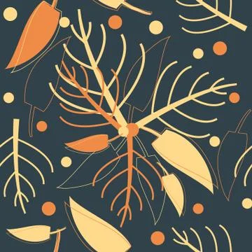 Seamless pattern with modern geometric colorful decoration. Decoration Elemen Stock Illustration